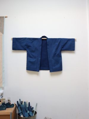 Indigo Haori Kimono Jacket #17