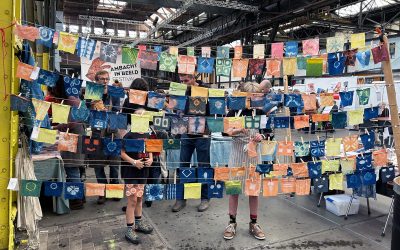 Verf je eigen shibori feestslinger duo-workshop