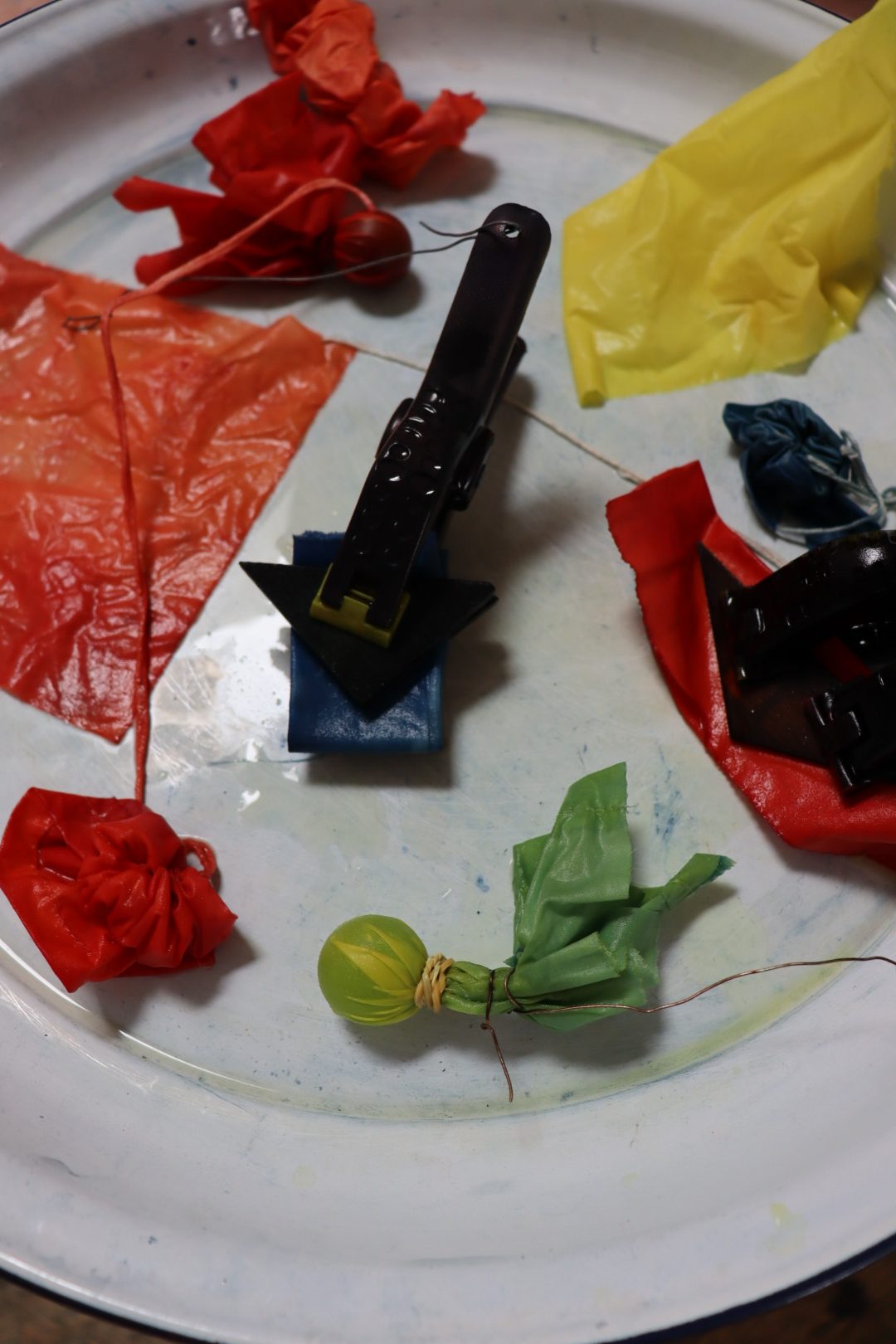 Verf je eigen shibori feestslinger, duo-worksop 18 oktober 11:00 tot 12:30 - Afbeelding 9